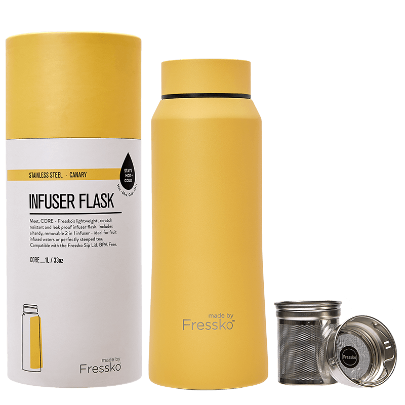Infuser Flask | CORE 1 Litre - Canary