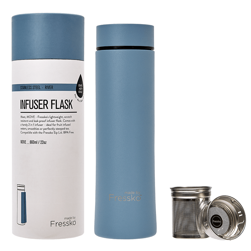 Infuser Flask | MOVE 660ml - River
