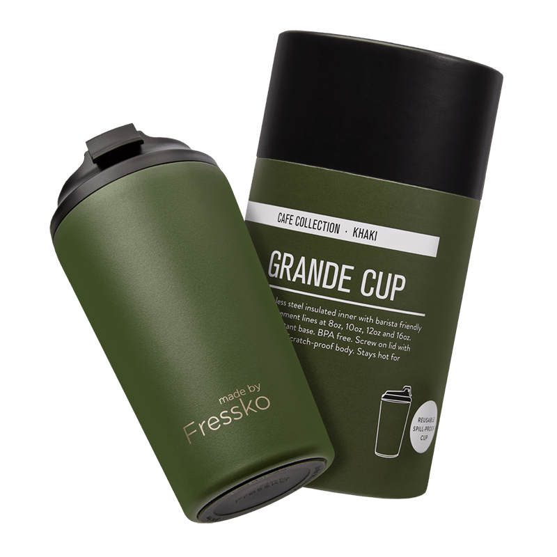Reusable Cup | Grande 475ml/16oz - Khaki