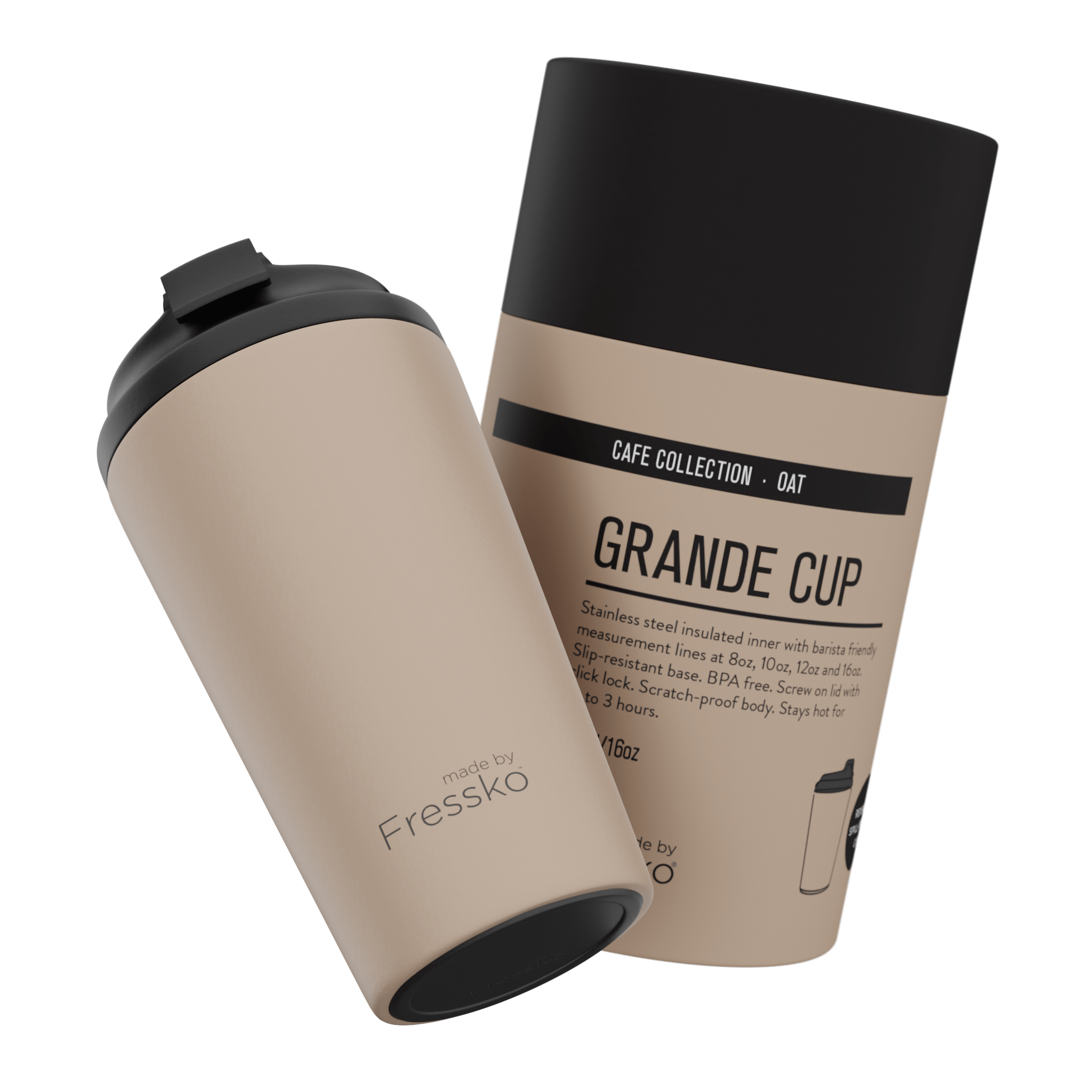 Reusable Cup | Grande 475ml/16oz - Oat