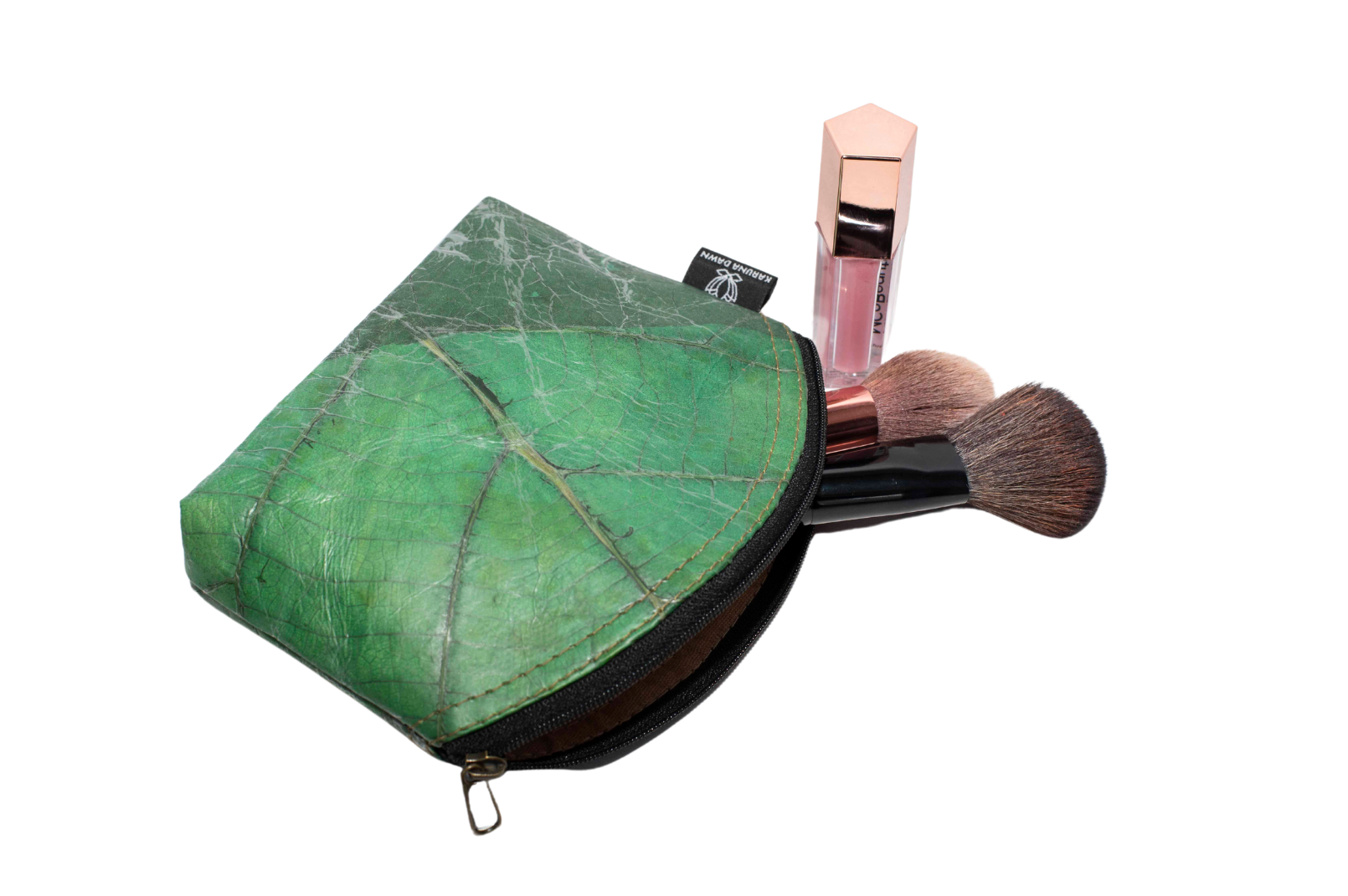Green Cosmetic Bag - Medium