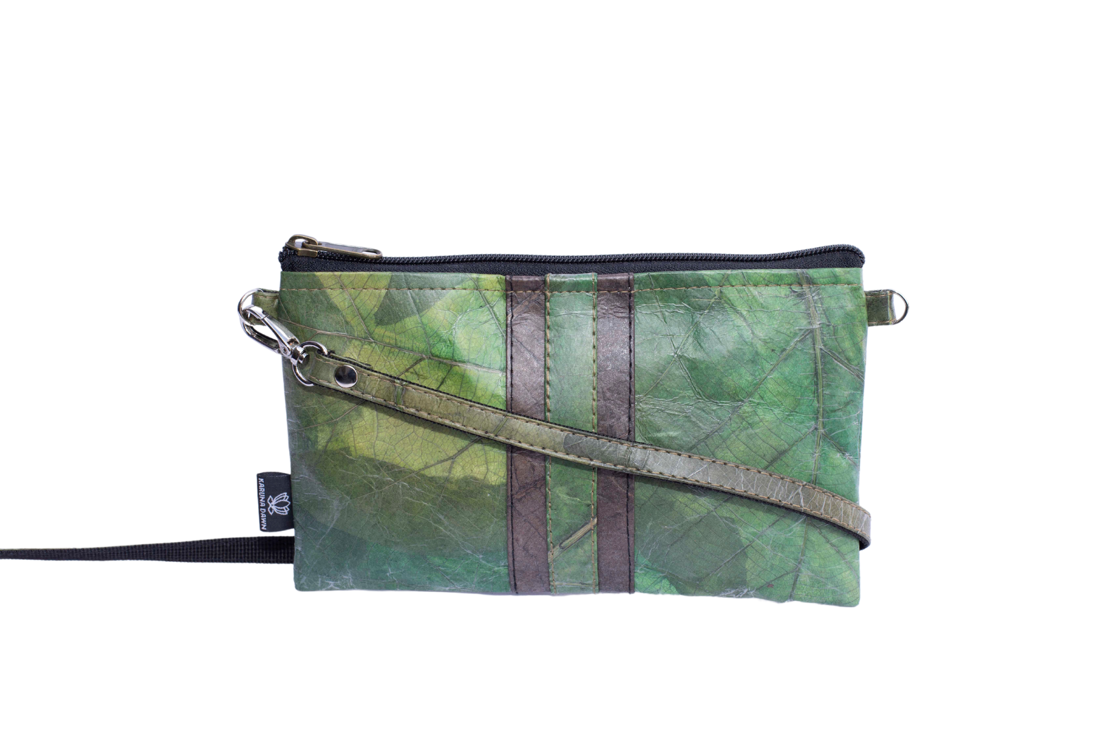 Leaf Leather Slim Line Bag